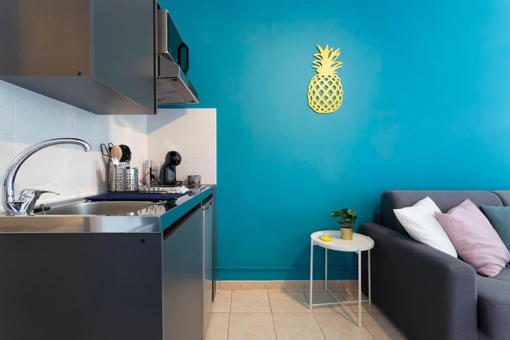 Chez Alexandra - Elegant Studio Avec Parking A Proximite Des Plages 라그랑모트 외부 사진